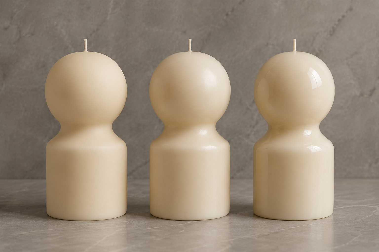 premium candle surface finish wax formulation