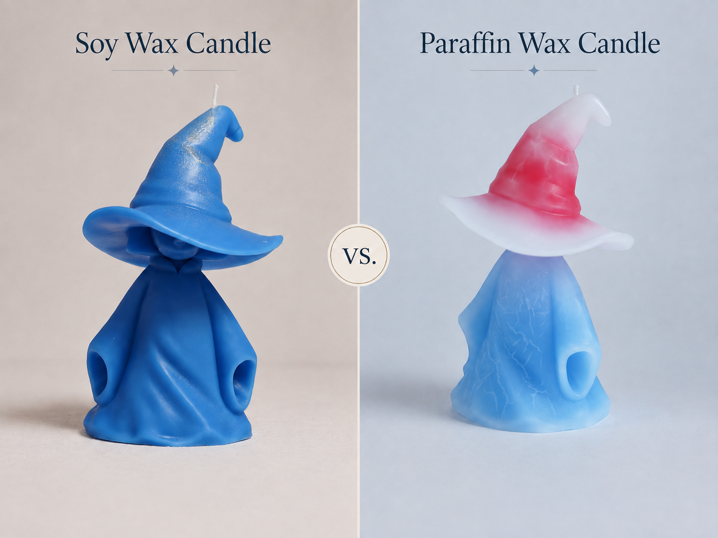 soy wax versus paraffin wax for bespoke candles